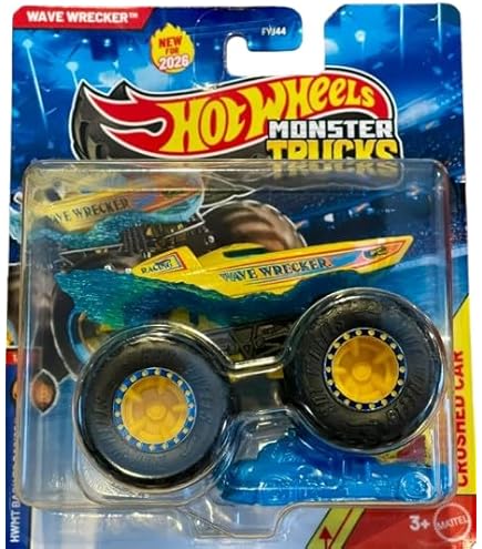 Amazon.com: Hot Wheels Monster Trucks New for 2025 1:64 Scale